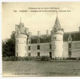 CASSON - Château de la Pervanchère - Façade Sud
