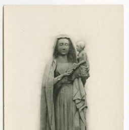 Statue de ND de Rillé, Sainte-Marie de Fougères