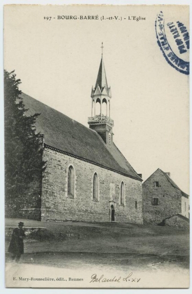 Bourgbarré (I.-et-V.). L'église