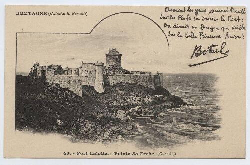 Fort Lalatte.- Pointe de Fréhel (C.-du-N.)