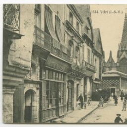 VITRE (I.-&-V.) - Rue et Eglise Notre-Dame.