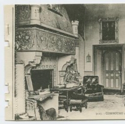 COMBOURG (I.et V.). - Intérieur du Château - Grand Salon