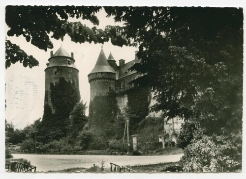 Vue de la Grosse Tour du Château de Châteaugiron.