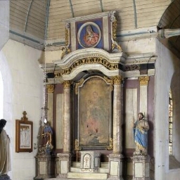 Retable dédié à la Vierge de l'église Saint-Armel