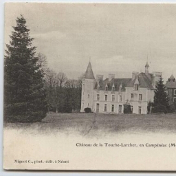 Château de la Touche Larcher, en Campénéac (Morbihan)