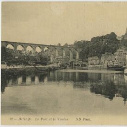 DINAN - Le Port et le Viaduc