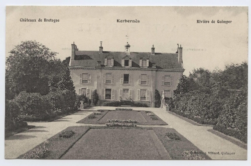 Châteaux de Bretagne Kerbernès Rivière de Quimper
