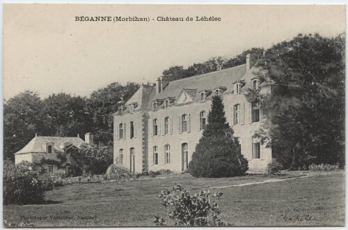 BEGANNE (Morbihan). - Château de Léhélec