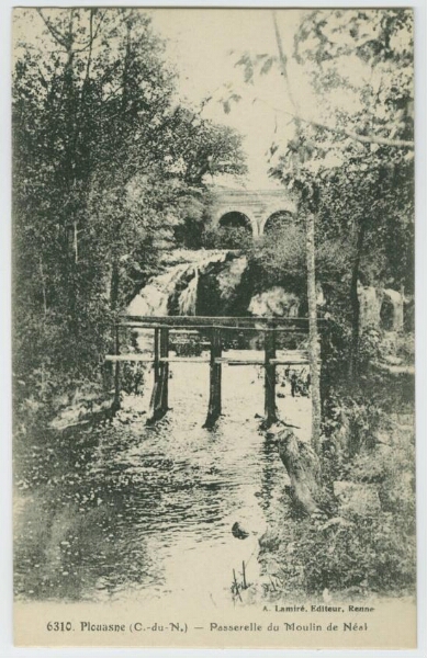 Plouasne (C.-du-N.) - Passerelle du Moulin de Néal