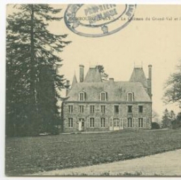 COMBOURG (I.-et-V.). - Le Château du Grand-Val et le Parc.