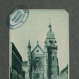 Eglise paroissiale Saint-Léonard, rue Porte-Saint-Léonard (Fougères)