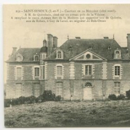 SAINT-SENOUX (I.-et-V.) - Château de la Mollière (côté Nord).