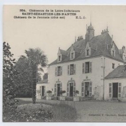 Châteaux de la Loire-Inférieure. SAINT-SEBASTIEN-LES-NANTES. Château de la Jaunais (côté est)