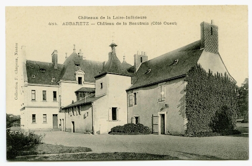 ABBARETZ - Château de la Beautrais (Côté Ouest)