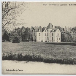 Environs de Locminé. - BIGNAN. - Le Château de Beaulieu.