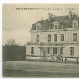 FORET DE PAIMPONT (Il.-et-V.) - Les Forges - Le Pavillon.