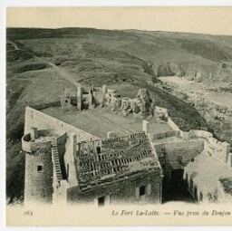 Le Fort La-Latte. - Vue prise du Donjon