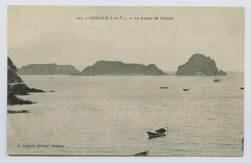 Cancale (I.-et-V.) - Le Rocher de Cancale.