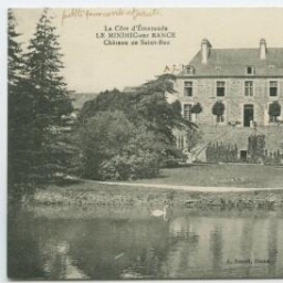 La Côte d'Emeraude. LE MINIHIC-sur-Rance. Château de St Buc.
