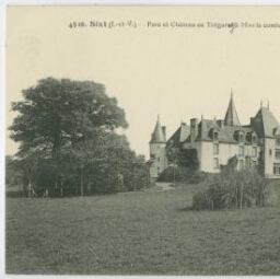 Sixt (I.-et-V.) - Parc et Château de Trégarey à Mme la comtesse Leveneur de Tillières.