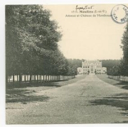 Moulins (I.-et-V.) Avenue et Château de Montbouan.