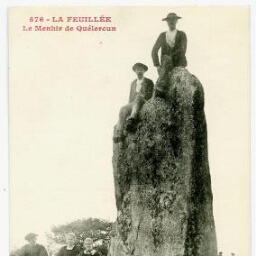 LA FEUILLEE - Le Menhir de Quélercun