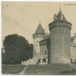 Le Château de COMBOURG (Ille-et-Vilaine).