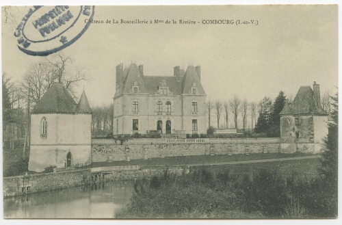 Château de La Bouteillerie à Mme de la Rivière - COMBOURG (I.-et-V.).