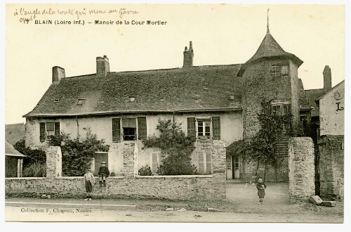 BLAIN (Loire-Inf.) - Manoir de la Cour Mortier
