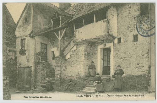 VITRE (I.-et-V.) - Vieille Maison Rue du Puits-Pesé