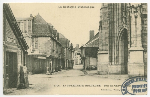 La GUERCHE-de-BRETAGNE. - Rue du Cheval-Blanc.