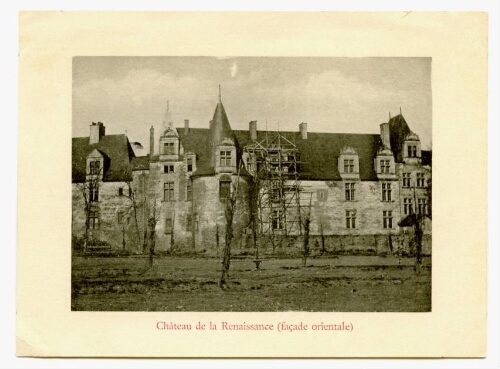 Château de la Renaissance (façade orientale)