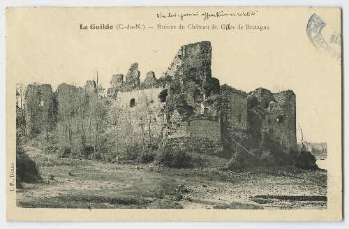 Le Guildo (C.-du-N.) - Ruines du Château de Gilles de Bretagne