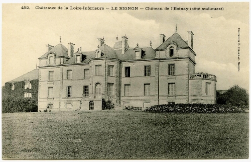 LE BIGNON - Château de l'Epinay (côté sud-ouest)