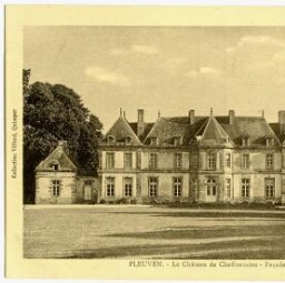 PLEUVEN. - Château de Cheffontaine - Façade Nord.