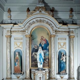 Retable dédié au Rosaire de l'église Saint-Nicolas