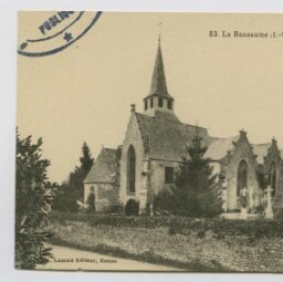 La Baussaine (I.-et-V.). L'église (côté nord)