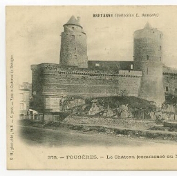 FOUGERES. - Le Château (commencé au XIIe siècle).