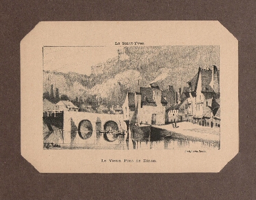 Pont, Madeleine (la) ; Port de Dinan (Dinan-Lanvallay)