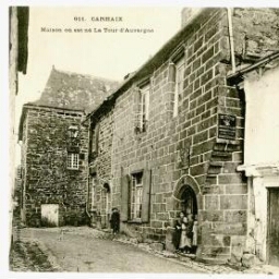 CARHAIX Maison où est né La Tour d'Auvergne