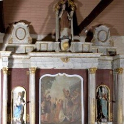 Retable dédié à saint Etienne de l'église Saint-Germain