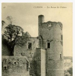 CLISSON. - Les Ruines du Château