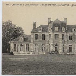 Châteaux de la Loire-Inférieure. - St-SEBASTIEN-les-NANTES. - Château du Clos-sur-l'Eau (façade Sud)