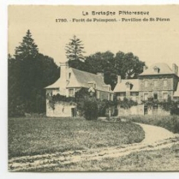 Forêt de Paimpont. - Pavillon de St-Péran.