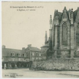 Louvigné-du-Désert (I.-et-V.) - L'Eglise, XVe siècle.