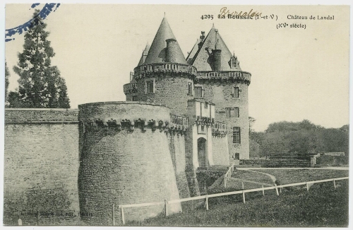 La Boussac (I.-et-V.) - Château de Landal (XVè siècle)