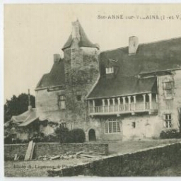 Ste-ANNE-sur-VILAINE (I.-et-V.) - Château de Launay-Bazouin