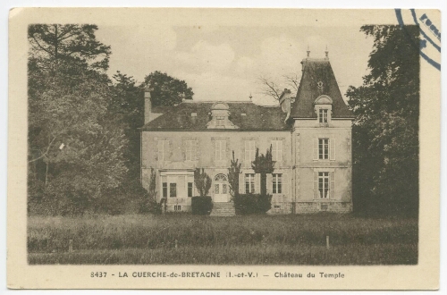 LA GUERCHE-de-BRETAGNE (I.-et-V.) - Château du Temple.