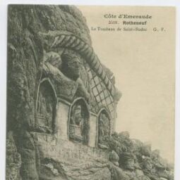 Rothéneuf.- Le tombeau de Saint-Budoc G.F.