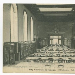 Université de RENNES - Bibliothèque - Salle de lecture